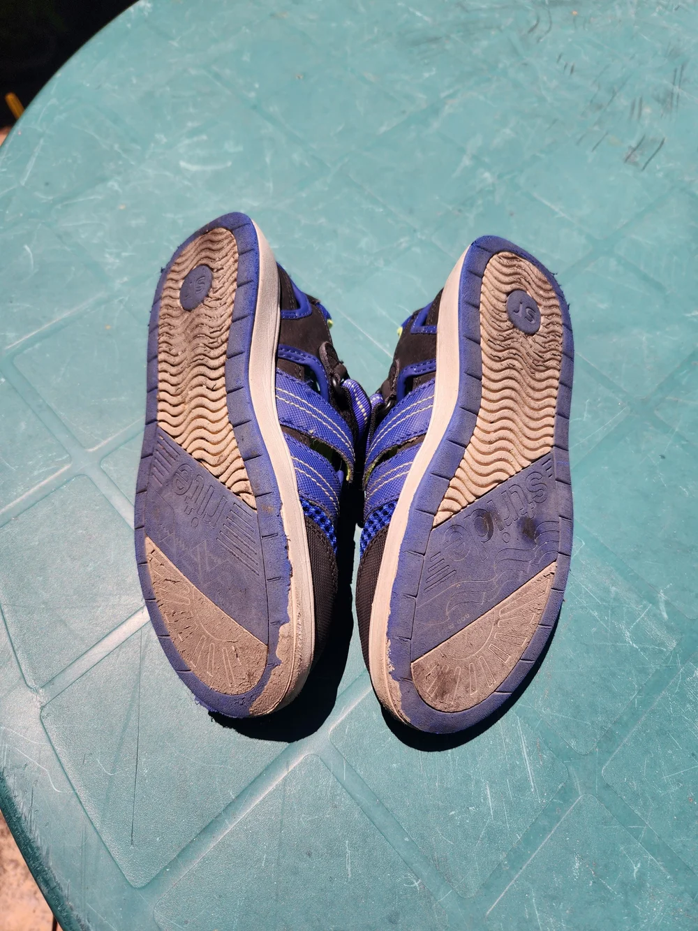 Made 2 Play Kids Blue Mesh Athletic Sandal Sneakers